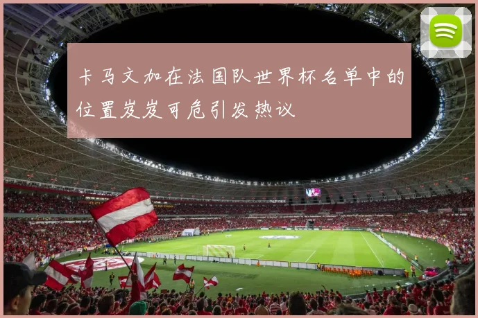 卡马文加在法国队世界杯名单中的位置岌岌可危引发热议