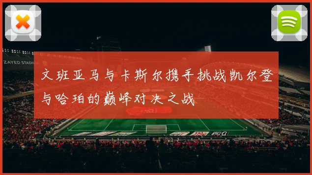 文班亚马与卡斯尔携手挑战凯尔登与哈珀的巅峰对决之战